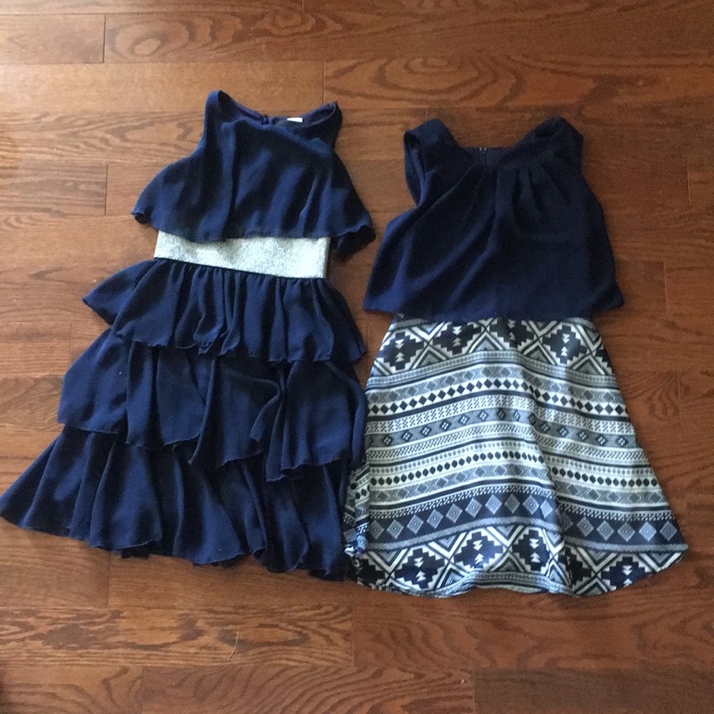 Navy blue dresses